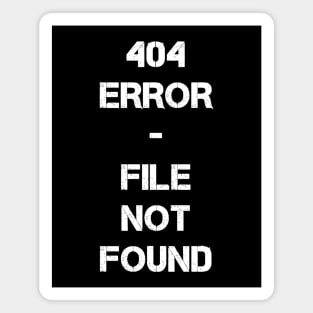 404 Error - File not found Magnet